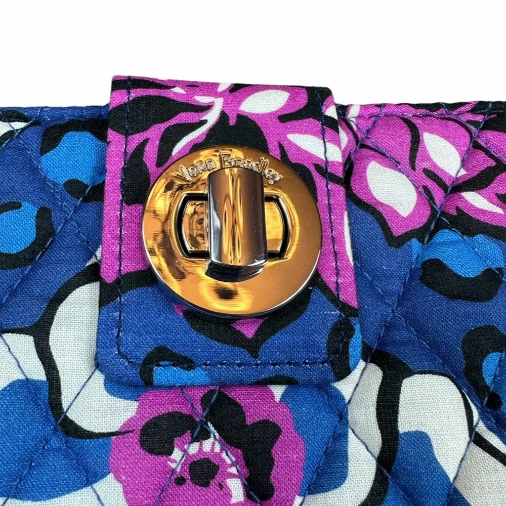 VERA BRADLEY: NWT Bags African Violet Turnlock Wallet